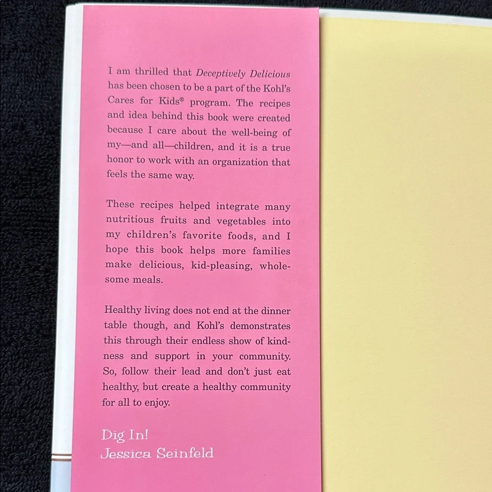 Deceptively‎ Delicious Cookbook by Jessica Seinfeld